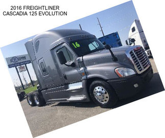 2016 FREIGHTLINER CASCADIA 125 EVOLUTION