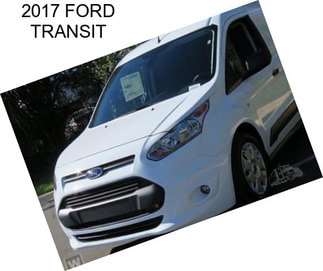 2017 FORD TRANSIT