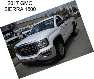 2017 GMC SIERRA 1500