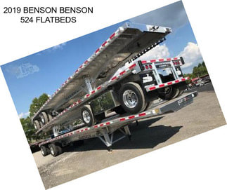 2019 BENSON BENSON 524 FLATBEDS