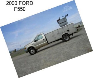 2000 FORD F550