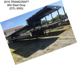 2019 TRANSCRAFT 804 Steel Drop (DTL-3000)