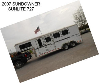 2007 SUNDOWNER SUNLITE 727