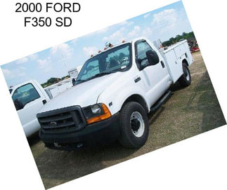 2000 FORD F350 SD