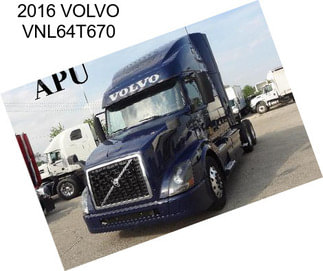 2016 VOLVO VNL64T670