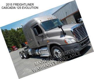 2015 FREIGHTLINER CASCADIA 125 EVOLUTION