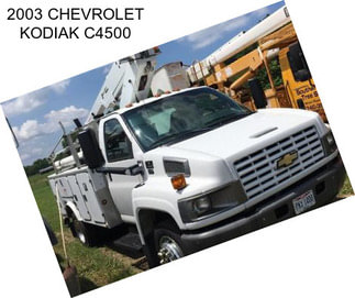 2003 CHEVROLET KODIAK C4500