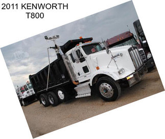 2011 KENWORTH T800