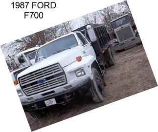 1987 FORD F700