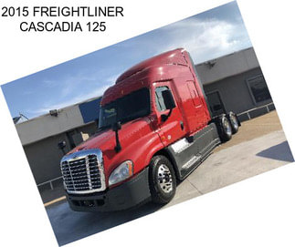 2015 FREIGHTLINER CASCADIA 125