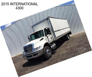 2015 INTERNATIONAL 4300