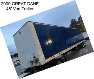 2009 GREAT DANE 48\' Van Trailer