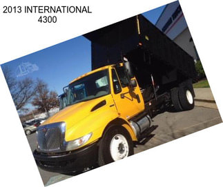 2013 INTERNATIONAL 4300