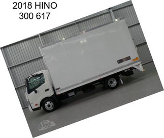 2018 HINO 300 617