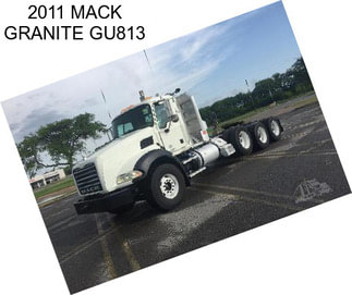 2011 MACK GRANITE GU813