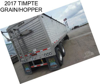 2017 TIMPTE GRAIN/HOPPER