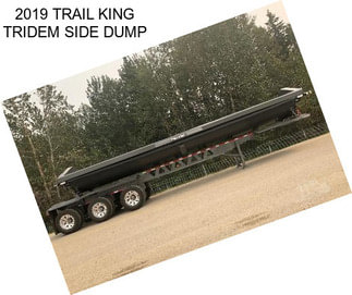 2019 TRAIL KING TRIDEM SIDE DUMP