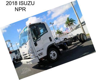 2018 ISUZU NPR