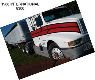 1988 INTERNATIONAL 8300