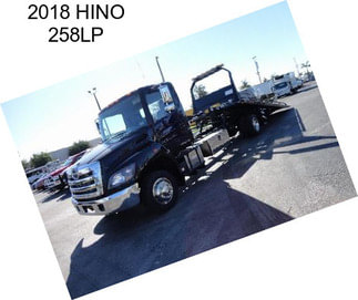 2018 HINO 258LP