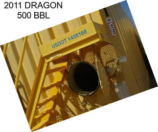 2011 DRAGON 500 BBL