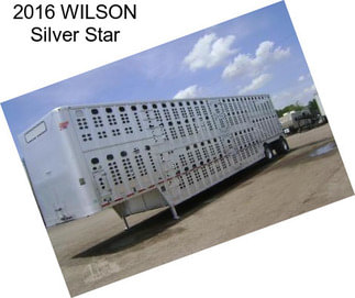 2016 WILSON Silver Star