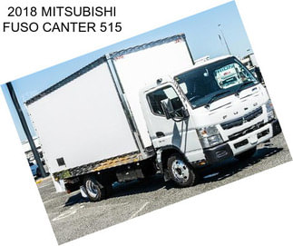 2018 MITSUBISHI FUSO CANTER 515