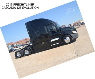 2017 FREIGHTLINER CASCADIA 125 EVOLUTION