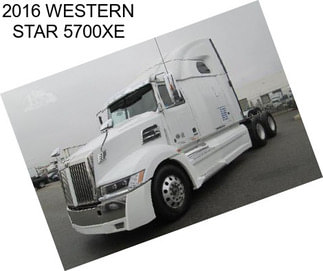 2016 WESTERN STAR 5700XE