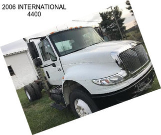 2006 INTERNATIONAL 4400