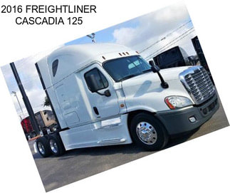 2016 FREIGHTLINER CASCADIA 125