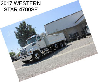 2017 WESTERN STAR 4700SF
