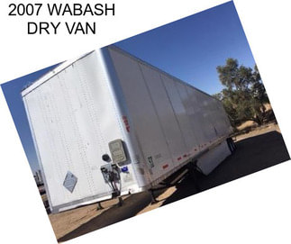 2007 WABASH DRY VAN