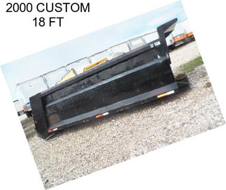 2000 CUSTOM 18 FT