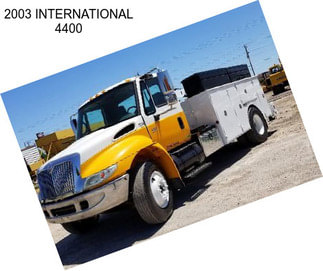 2003 INTERNATIONAL 4400