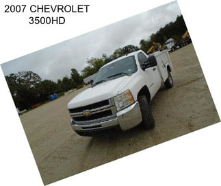 2007 CHEVROLET 3500HD