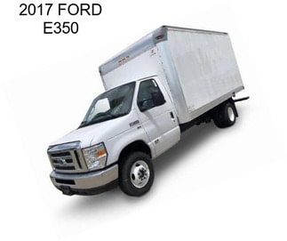 2017 FORD E350