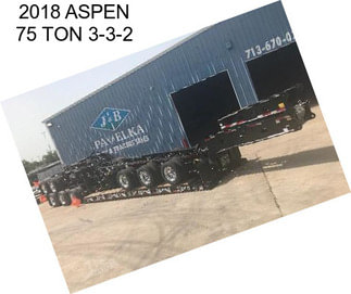 2018 ASPEN 75 TON 3-3-2