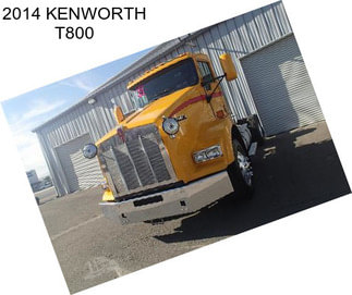 2014 KENWORTH T800