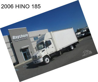 2006 HINO 185