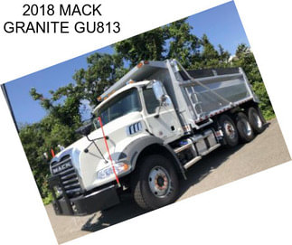 2018 MACK GRANITE GU813