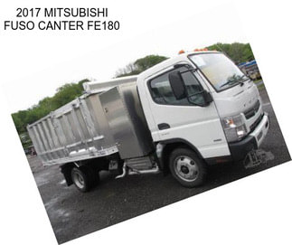 2017 MITSUBISHI FUSO CANTER FE180