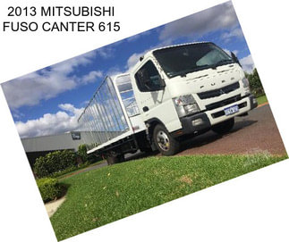 2013 MITSUBISHI FUSO CANTER 615