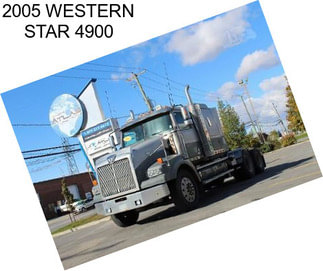 2005 WESTERN STAR 4900