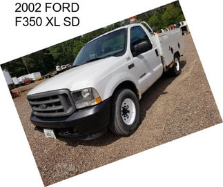 2002 FORD F350 XL SD