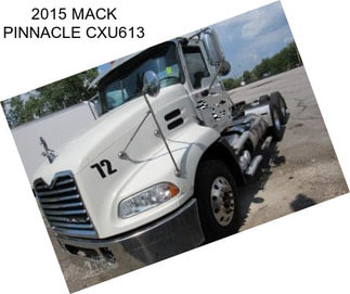 2015 MACK PINNACLE CXU613