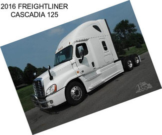 2016 FREIGHTLINER CASCADIA 125