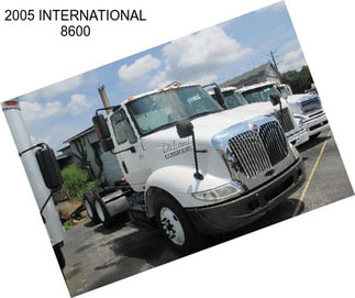 2005 INTERNATIONAL 8600