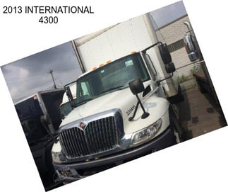 2013 INTERNATIONAL 4300