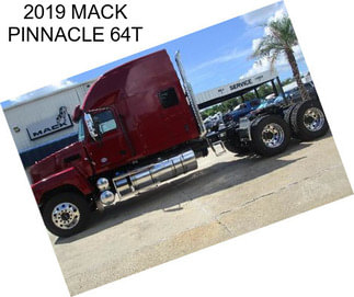 2019 MACK PINNACLE 64T